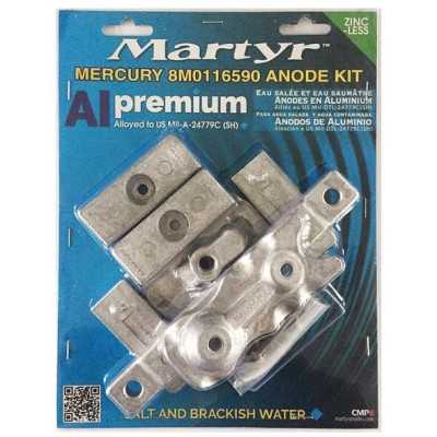 Kit Anodi di Zinco per motori Mercury Verado MMP 8M0116590 Zn N80607030649-10%