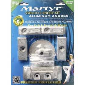 MERCURY Verado 6 Kit Alluminum Anodes 8 Pieces N80607030650 MERCURY Verado 6 Kit Alluminum Anodes 8 Pieces N80607030650
