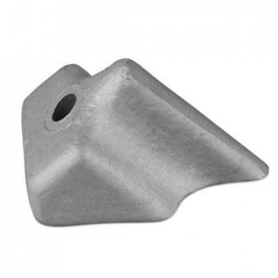 Zinc plate anode 334451 for OMC JOHNSON EVINRUDE 4 - 8 Hp Outboard Engines N80607130521