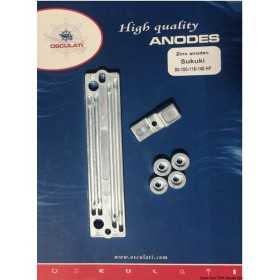 SUZUKI 90 - 140 Hp Kit Zinc Anodes 6 Pieces N80607730641