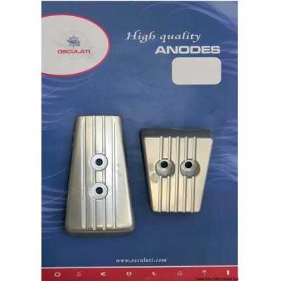 VOLVO SX A/DPS Kit Zinc Anodes 2 Pieces Interchangeables with the Original ones N80607230209