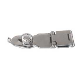Brass Padlock Flap Lock 140x35mm with Eyebolt N60341500680