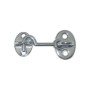 Chromium-plated brass hook doorstopper 60mm N60341500503