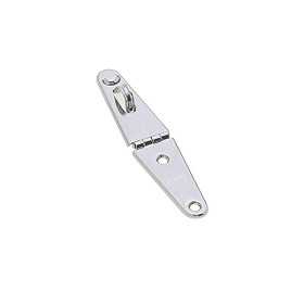 Stainless steel hinge with hole for padlock 145x32x1.2mm N603415V4905 Stainless steel hinge with hole for padlock 145x32x1.2mm N603415V4905