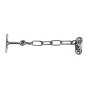 Chromed brass hook and chain for hatches 250mm OS1913270