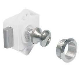 Chiusura a scrocco a pulsante in ottone lucido per antine N60341541521-18%