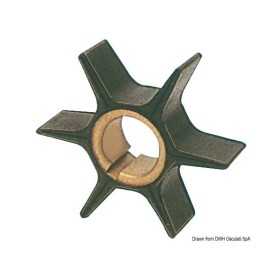 6 Blade impeller - Tohatsu - 2 strokes N82152014257 6 Blade impeller - Tohatsu - 2 strokes N82152014257
