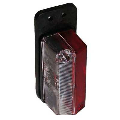 Clearance light rubber base white/red OS0202202