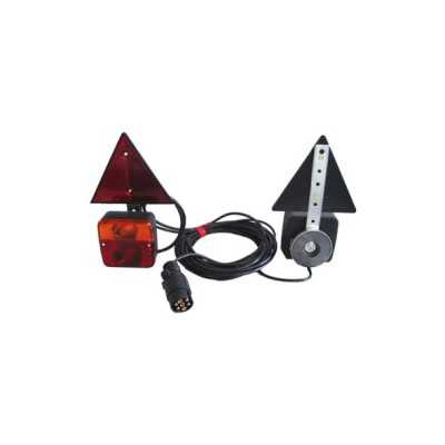Rear light kit magnetic mounting + triangles OS0202312