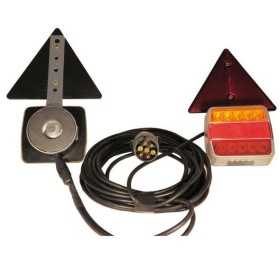 Kit luci a LED fissaggio magnetico 4 funzioni OS0202322-28%