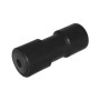 Central roller, black 200 mm Ø hole 17 mm OS0202901