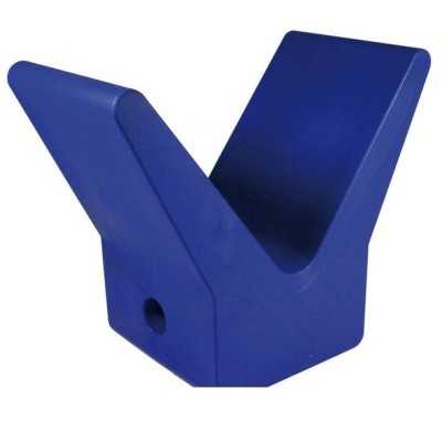 Blue rubber bow stop 105 x 67 x 124 mm OS0202980