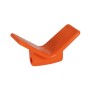 Orange low stop in polyurethane 105 x 67 x 124 mm OS0202981