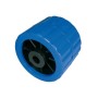 Side roller Ø 100mm Length 75mm Ø Hole 15mm Blue colour OS0203111
