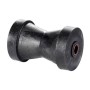 Rubber central roller D.77 mm L.100 mm Hole 16 mm Black colour TRO0809002