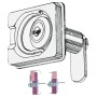 Stainless steel Swivelling lock for portholes and peaks 50x55mm N60341500525